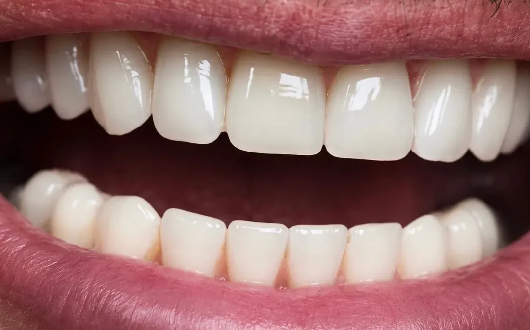 Denti prima e dopo il trattamento implantare